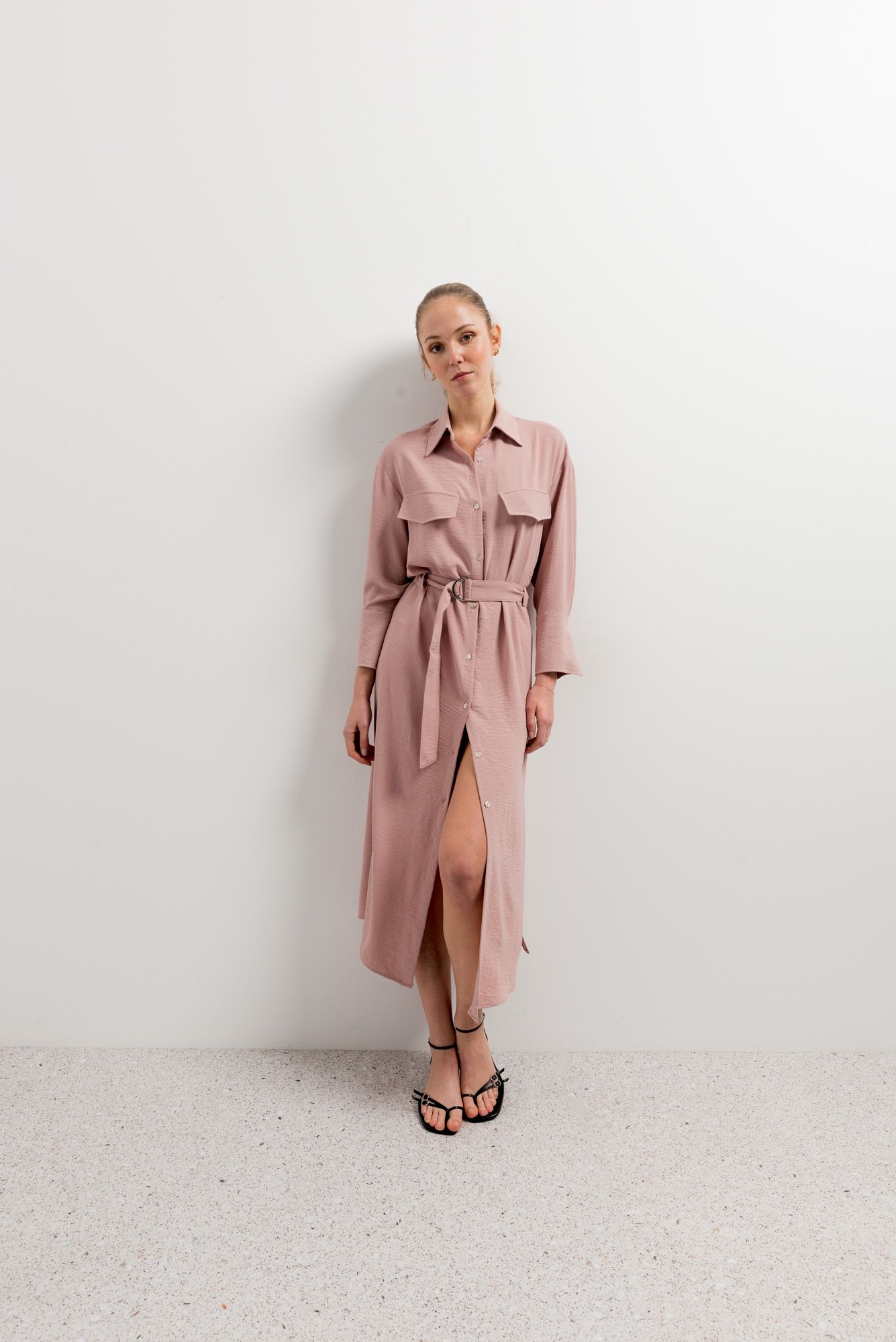 VESTIDO CAMISERO