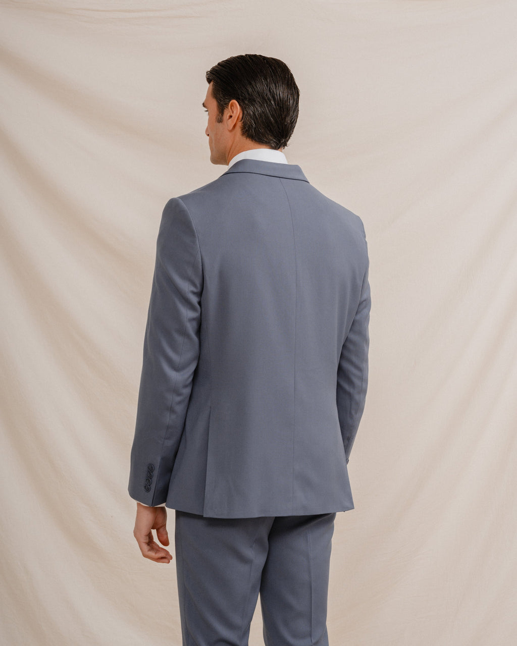 AMERICANA TRAJE CELESTE