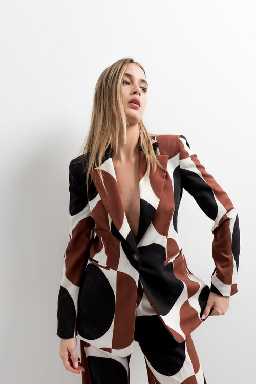 BLAZER  ESTAMPADA