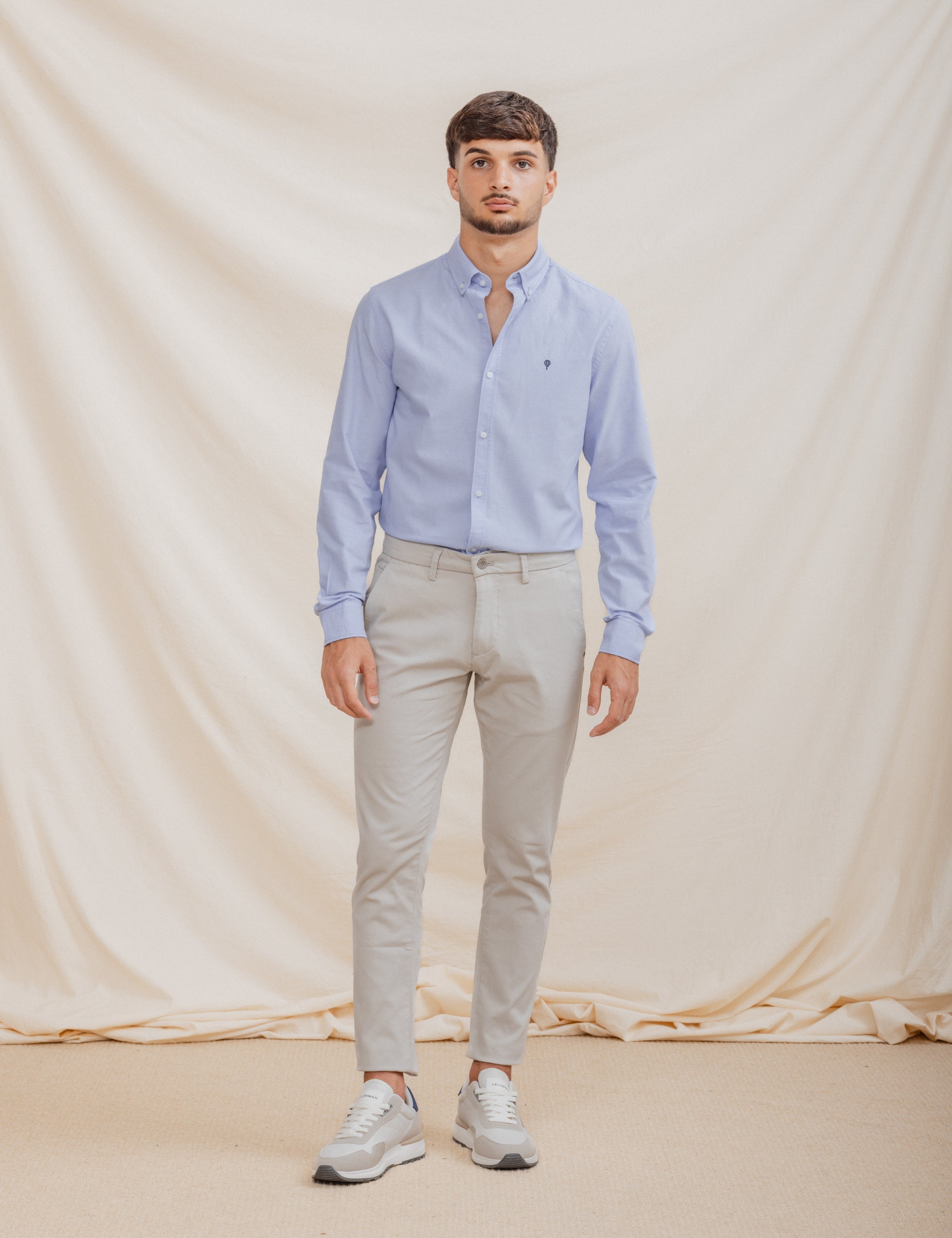 PANTALÓN CASUAL DE VESTIR BEIGE