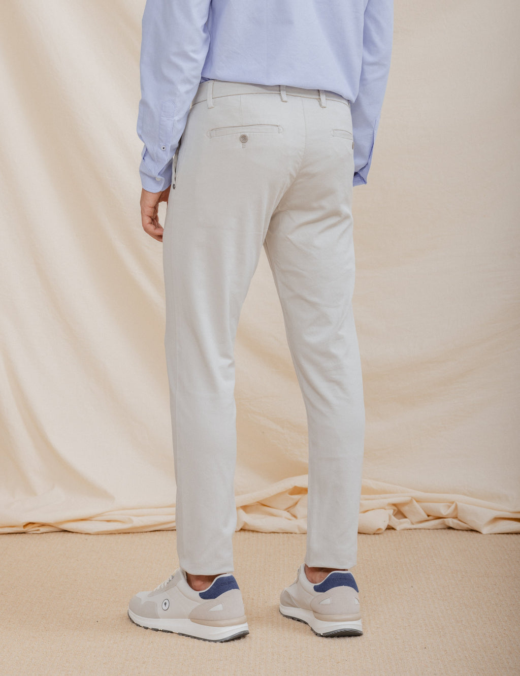 PANTALÓN CASUAL DE VESTIR BEIGE
