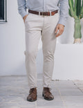 CHINO SKINNY GRIS
