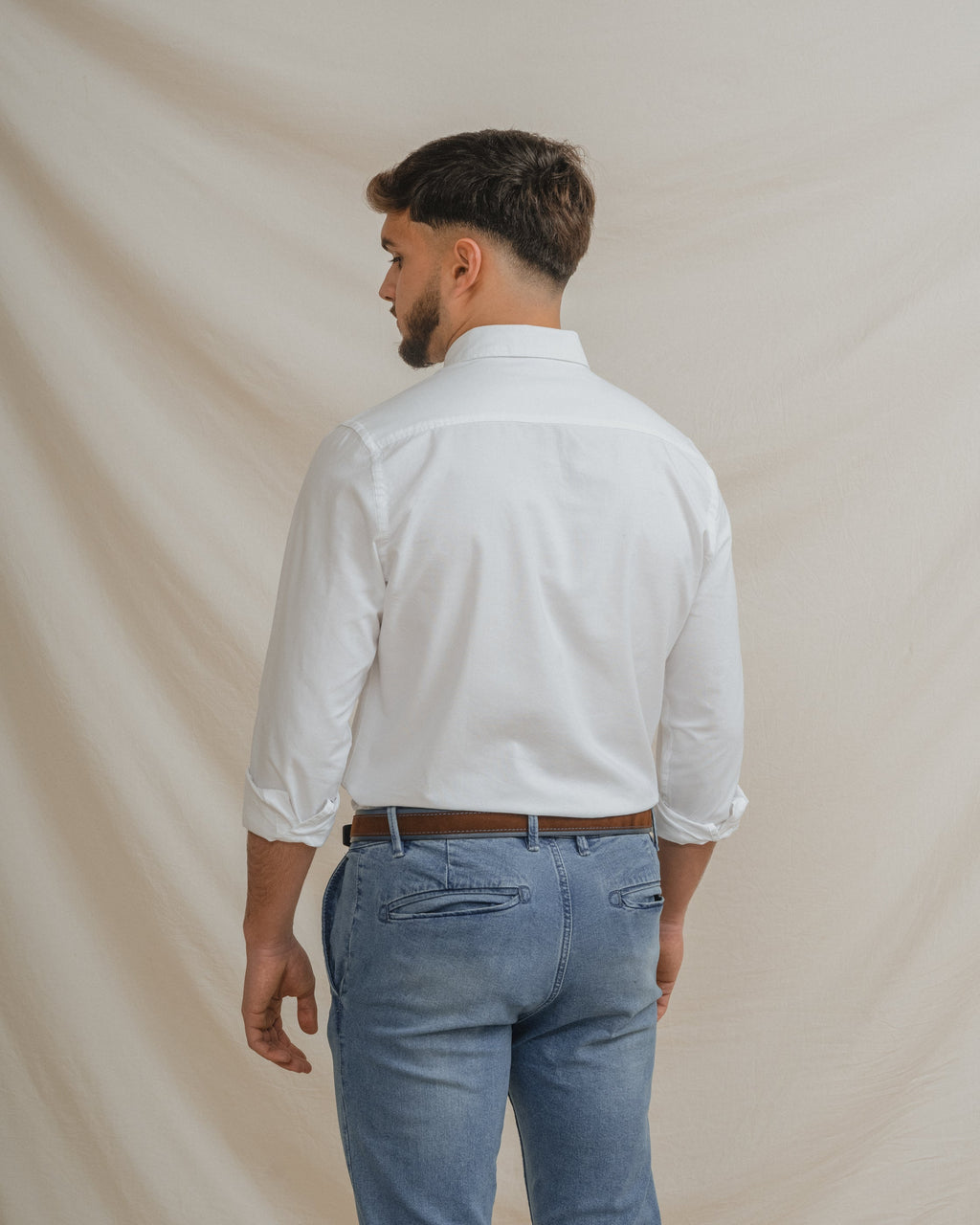 CAMISA OXFORD BLANCA