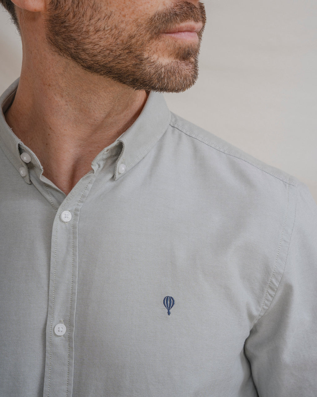CAMISA OXFORD VERDE