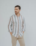 CAMISA LINO RAYAS