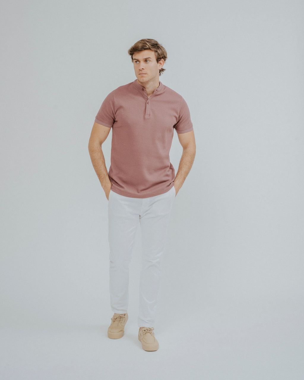 POLO ESTRUCTURA CUELLO MAO