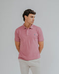 POLO BÁSICO COMFORT ROSA