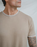 CAMISETA ESTRUCTURA LINEA CONTRASTE