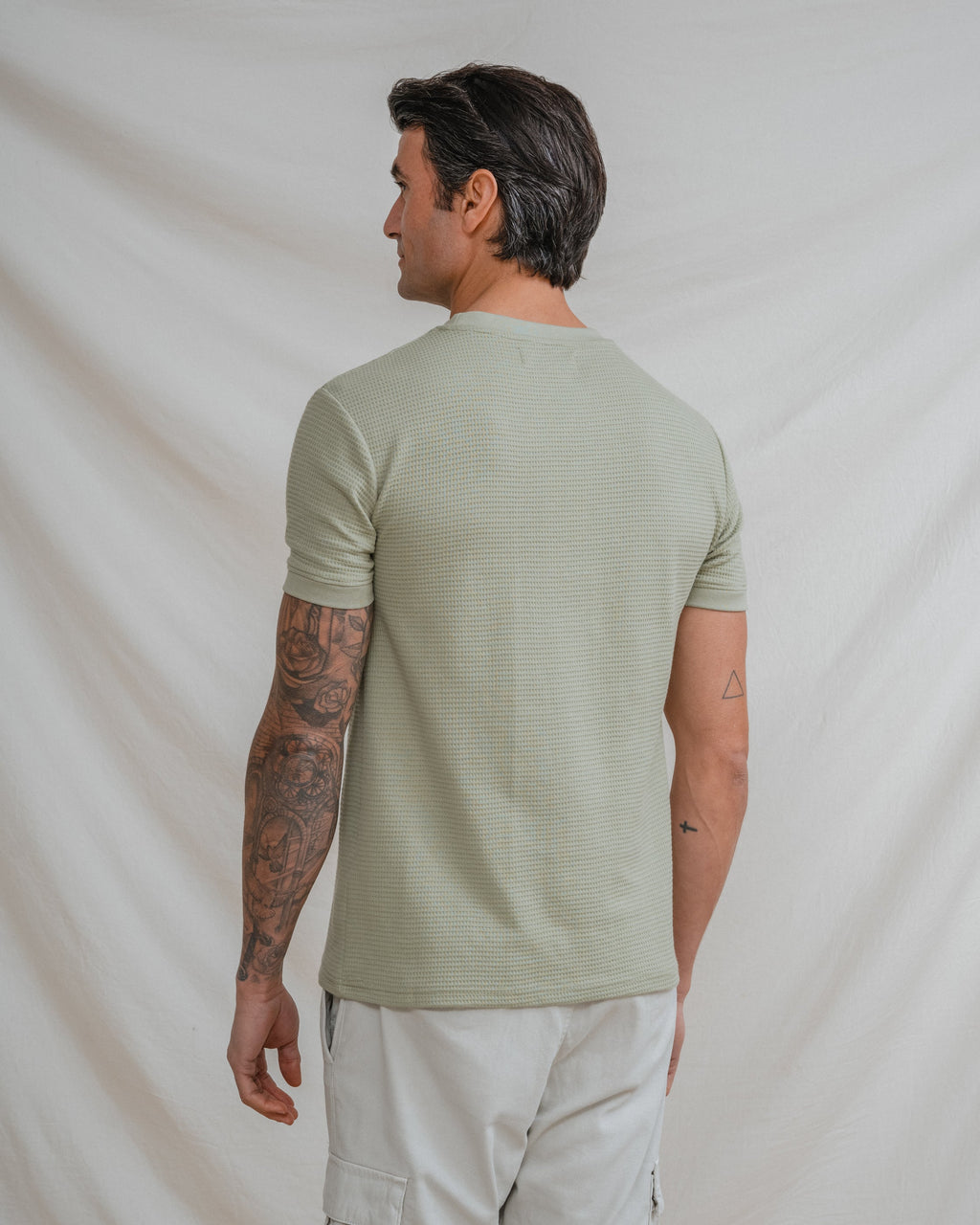 CAMISETA ESTRUCTURA VERDE