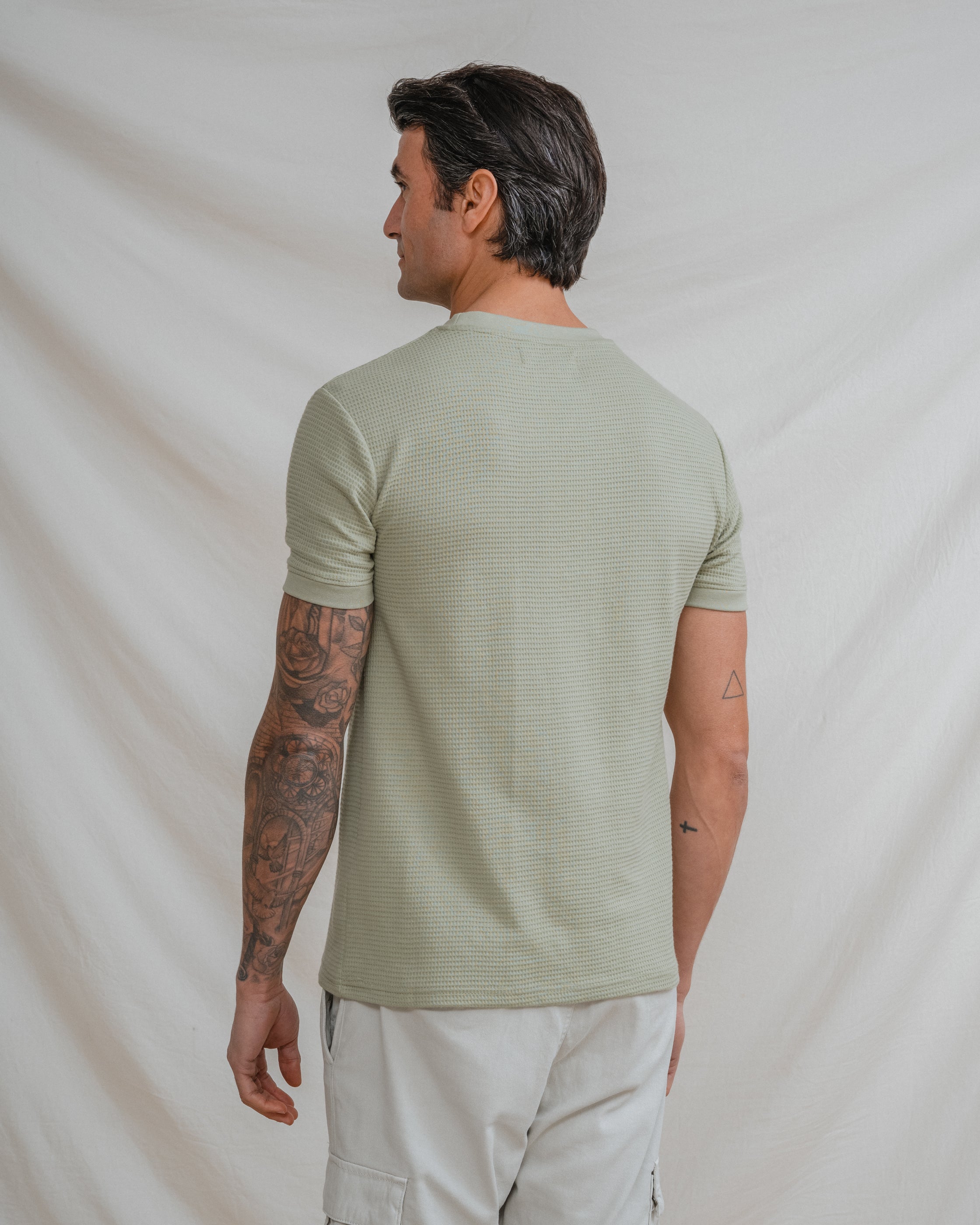CAMISETA ESTRUCTURA VERDE