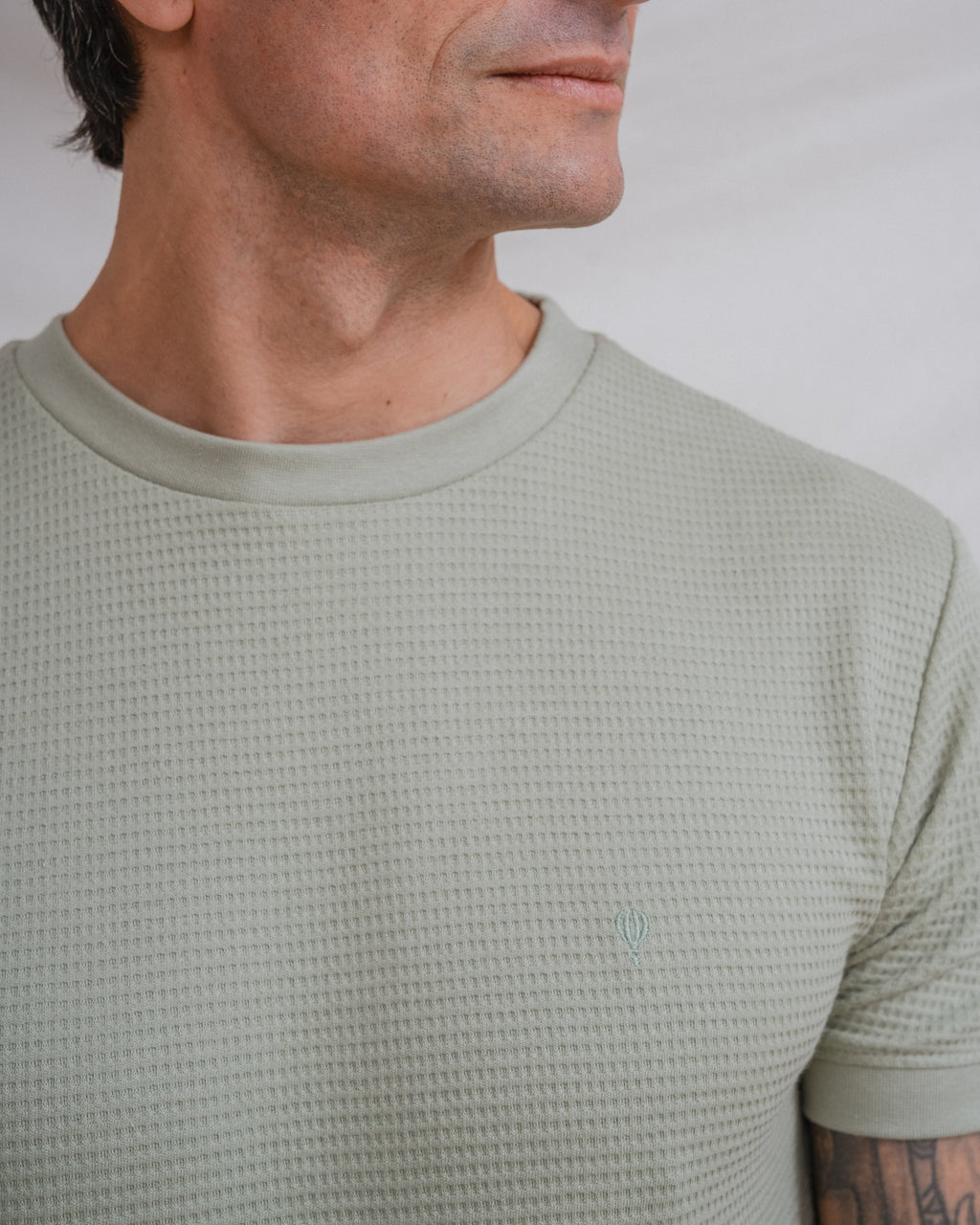 CAMISETA ESTRUCTURA VERDE