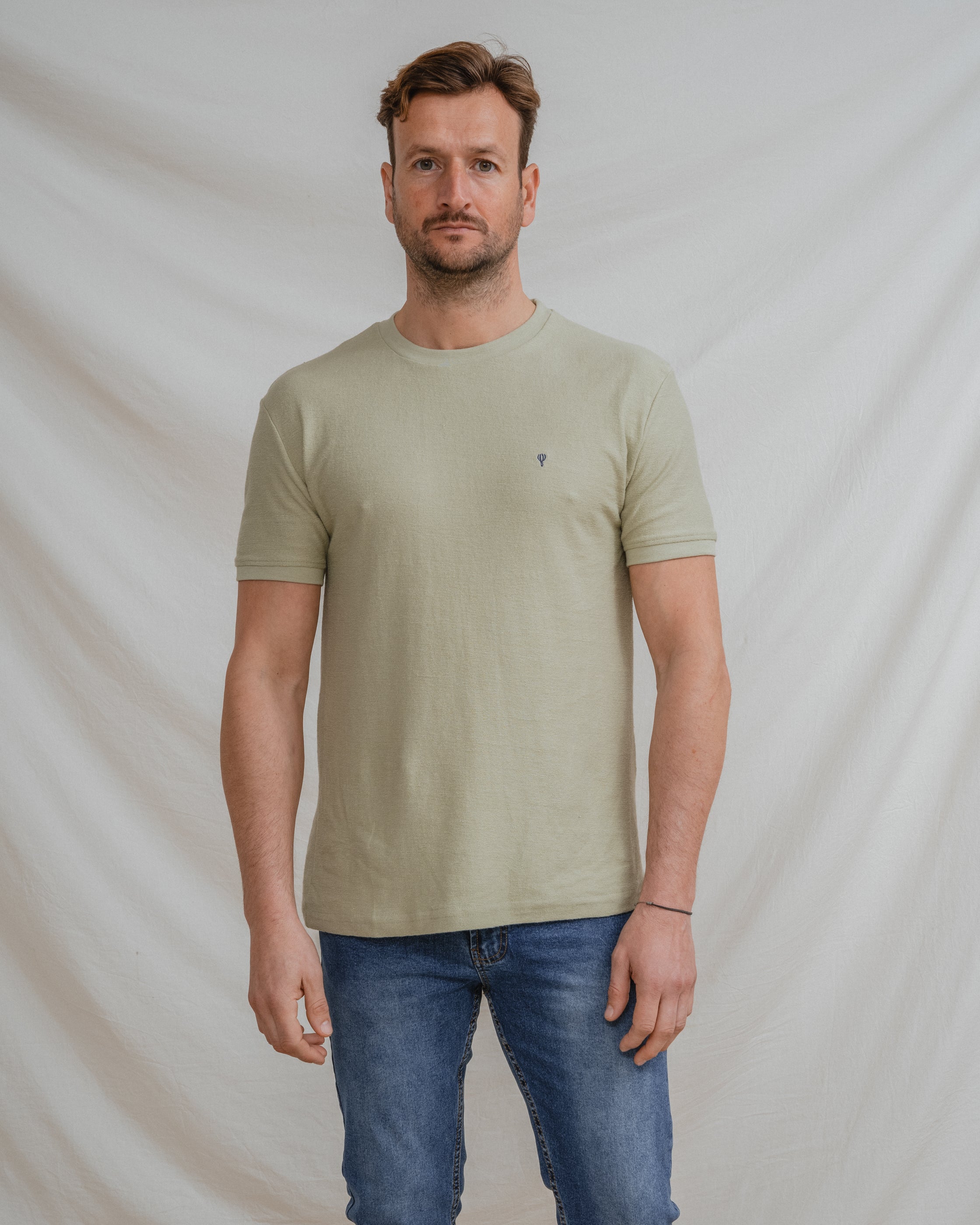 CAMISETA TEXTURA VERDE