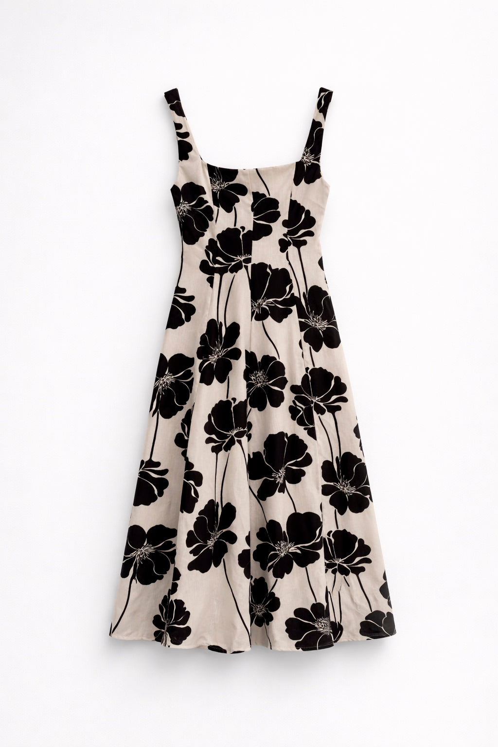 VESTIDO MIDI ESTAMPADO