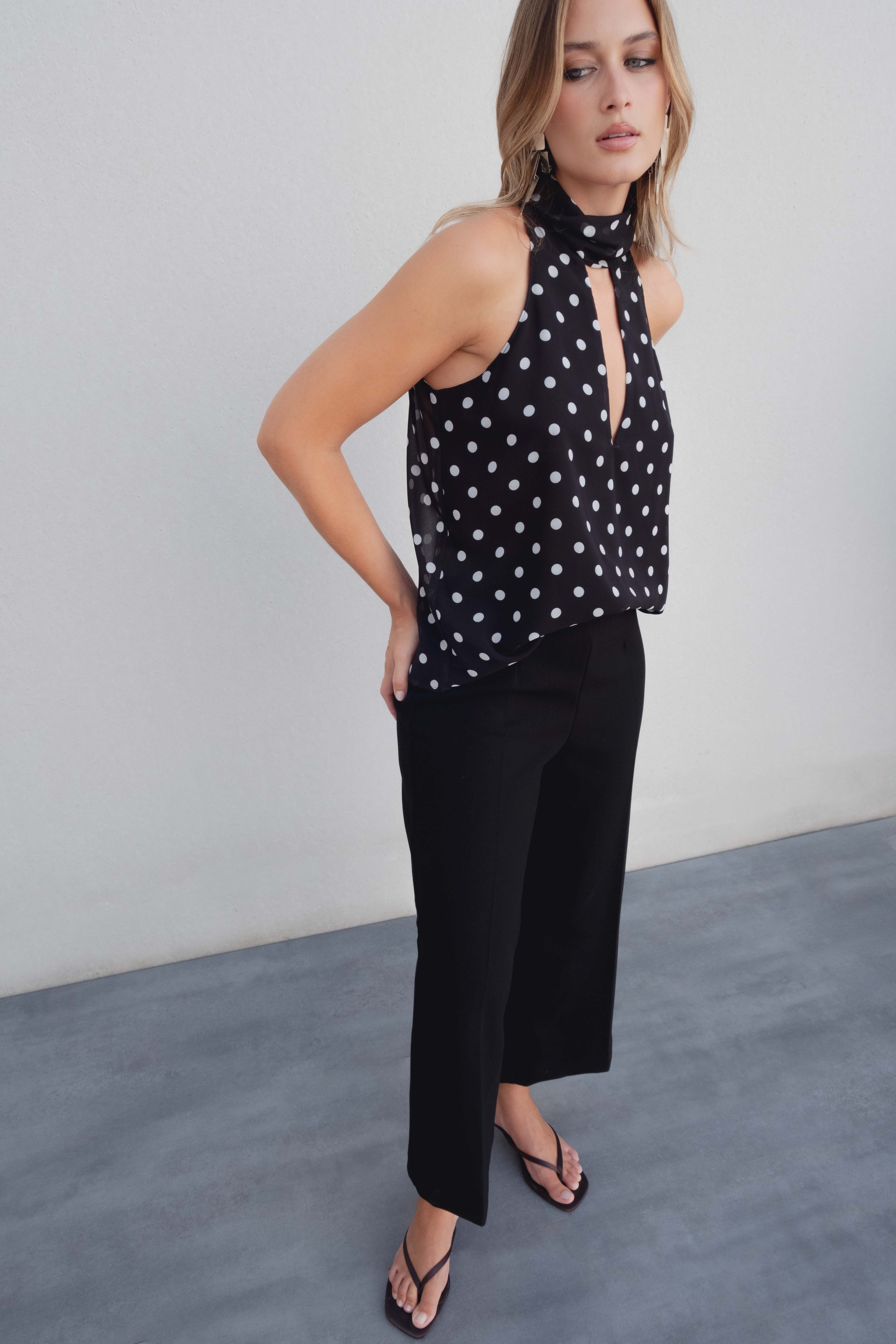 TOP HALTER LUNARES