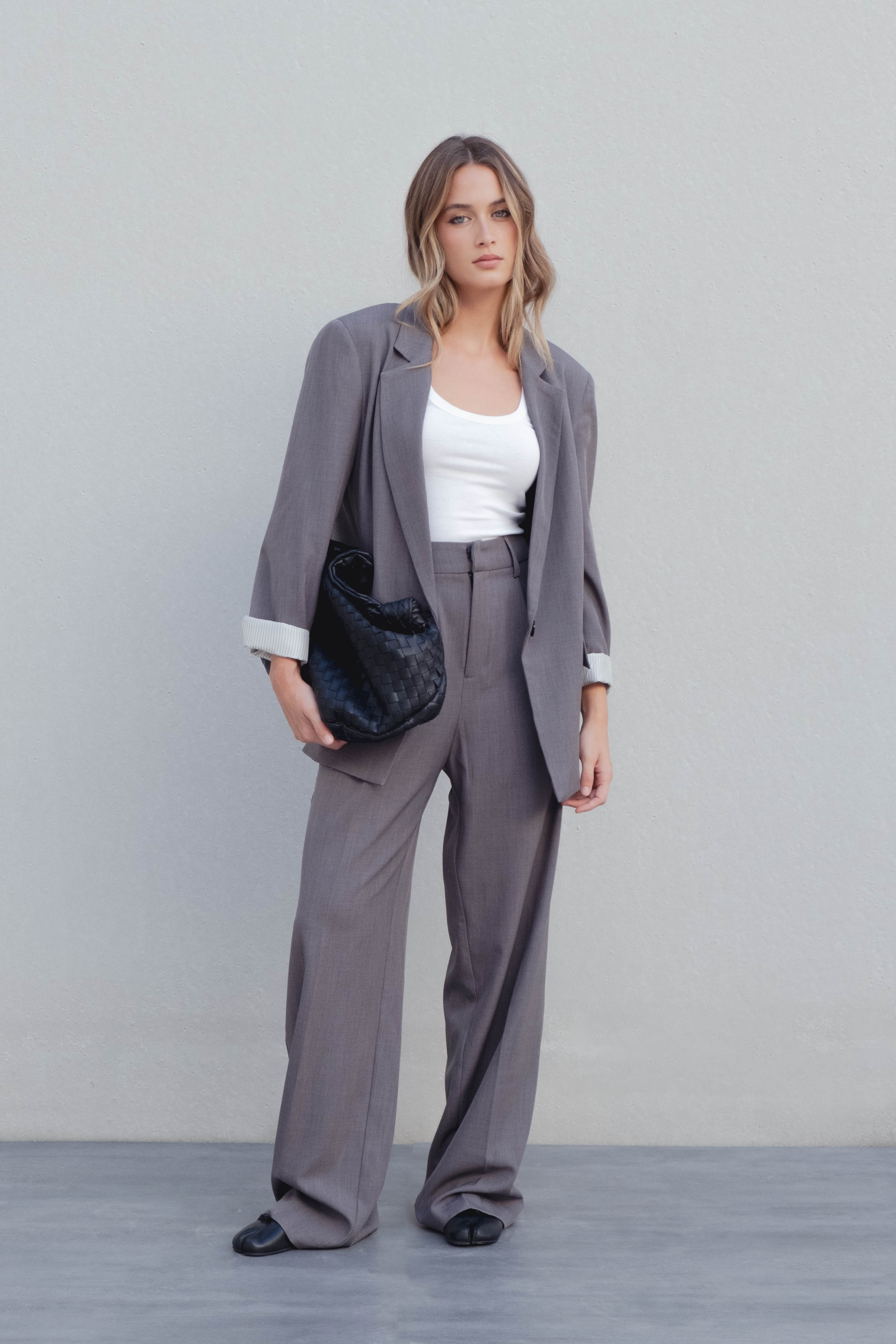 BLAZER PUÑO ESTAMPADO