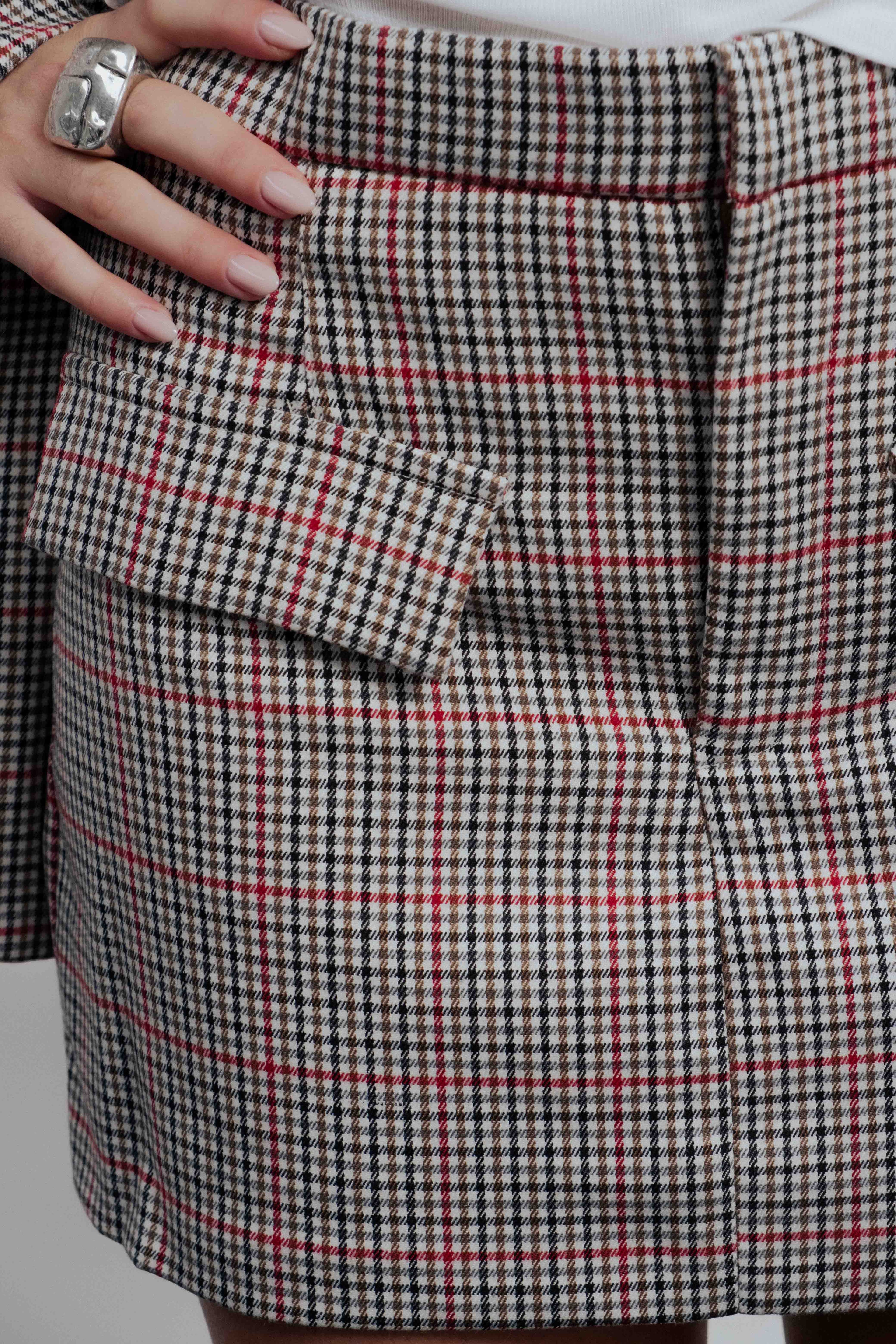 FALDA PANTALÓN ESTAMPADA