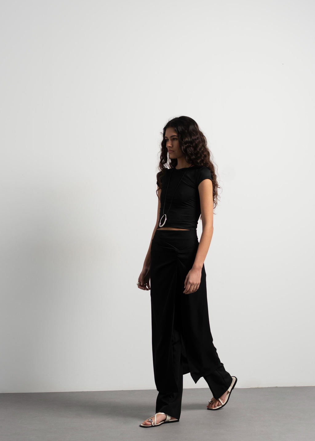 FALDA MIDI PAREO